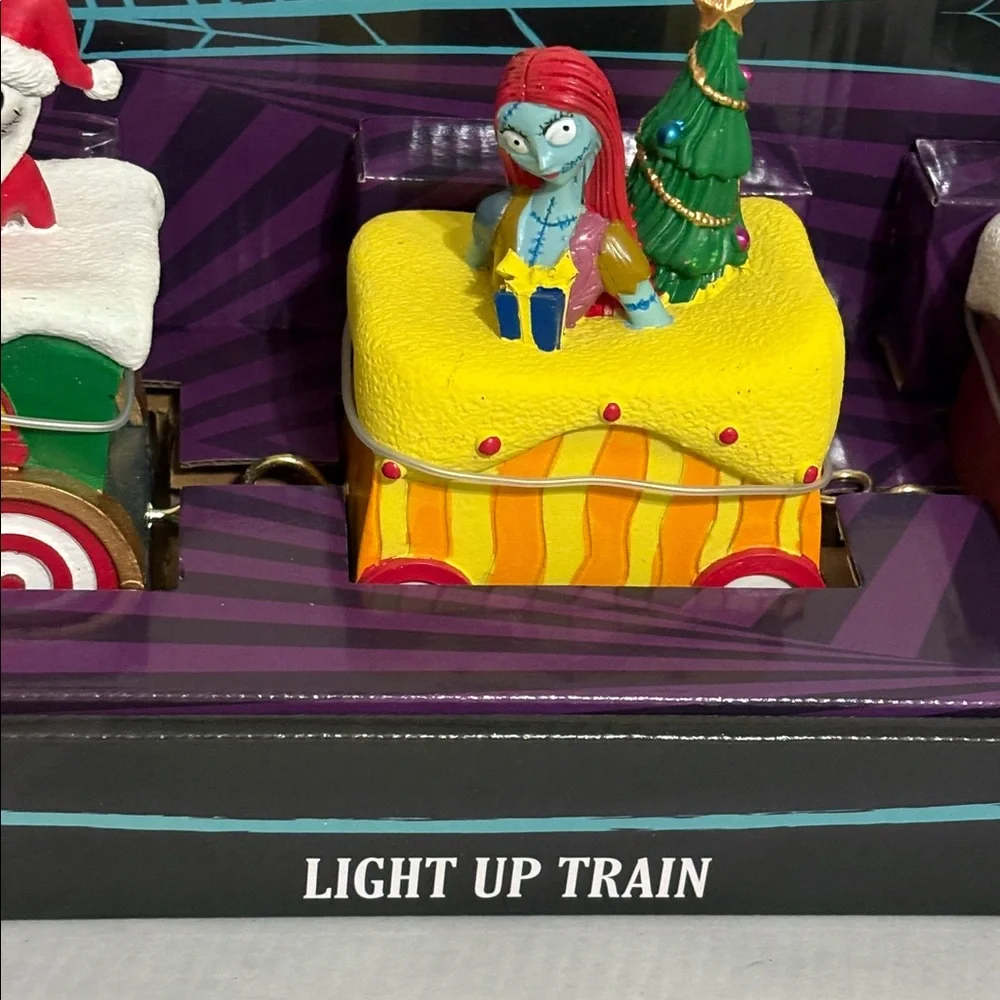 The Nightmare Before Christmas Light-Up Sandy Claws Train New Tim Burtons Disney